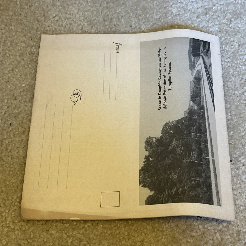 1951 Pennsylvania Turnpike System Brochure Booklet World's Greatest Highway